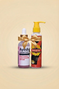 Aylish Cosmetics Whitening & Anti-Aging Serum + AH Sun Herba Sun Block Bundle